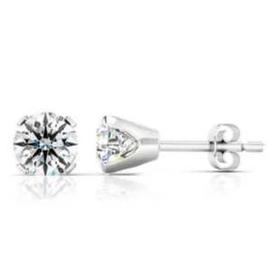 2Ct Diamond Stud Earrings
