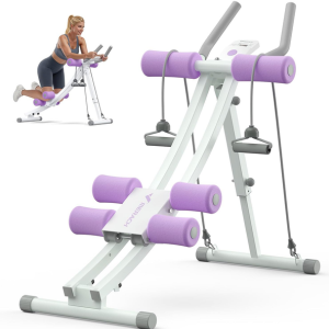 Adjustable Dual Track Ab Trainer Machine