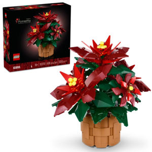 LEGO 608-Piece Poinsettia Plant Building Set