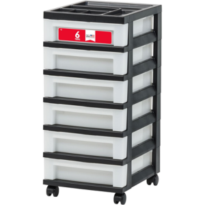 Iris 3-Drawer Rolling Storage Cart