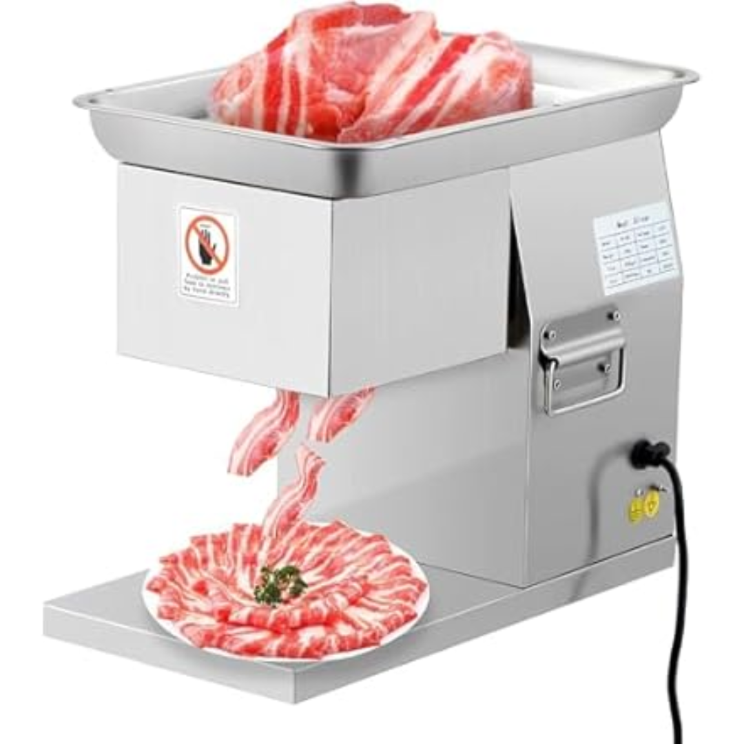 Commercial 110V 800W Stainless Steel Meat Cutter