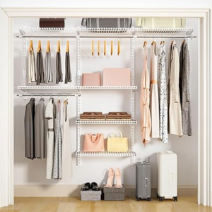 Wall Mount Wire Closet Organizer