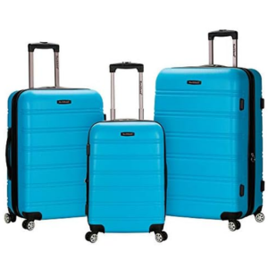 Rockland Melbourne 3-Piece Hardside Luggage Set