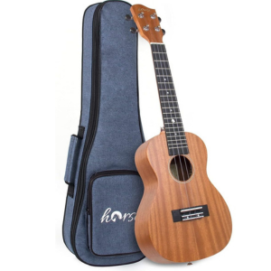 Horse Tenor  4-String Left Hand Ukulele w/Gig Bag