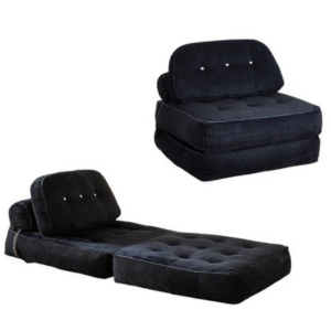 Convertible Flannel Sofa Bed