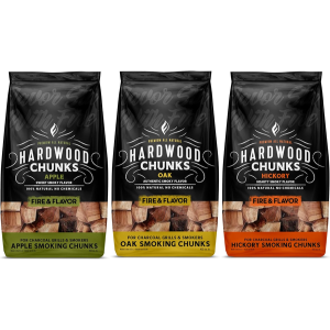 Fire & Flavor 3-Pack Wood Chunk Bundle