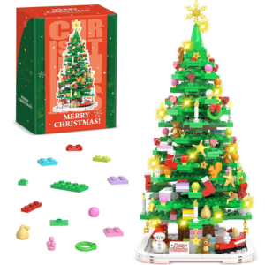 1102-Piece Christmas Tree Building Set
