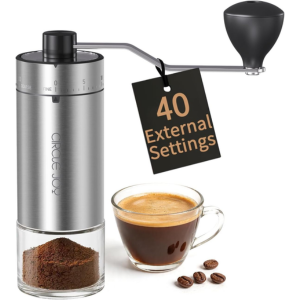 Manual Stainless Steel Coffee Grinder
