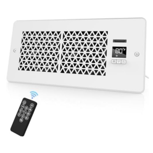 Register Booster Fan w/Thermostat & RC