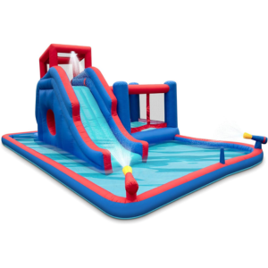 Inflatable Bounce & Blast Water Slide Park