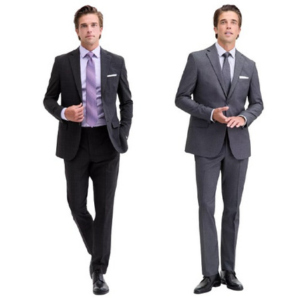 DKNY Men's Modern-Fit Nested Suit