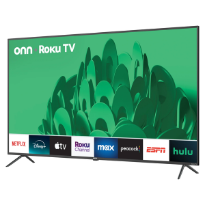 Onn. 65” Class 4K UHD LED Roku Smart TV