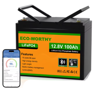 Eco-Worthy 12V 100AH LiFePO4 Battery