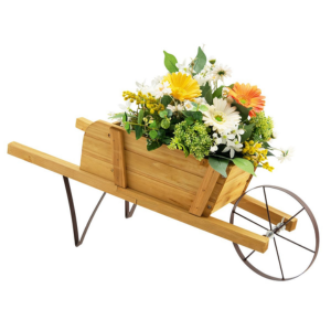 Wood Wagon Planter