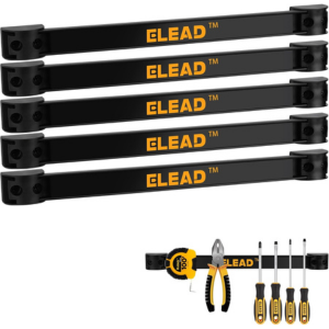 6-Piece Wall Mount Magnetic Tool Holder