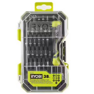 Ryobi 38-Piece Precision Screwdriver Set