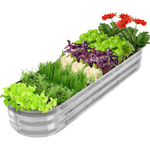 Galvanized Raised Garden Bed
