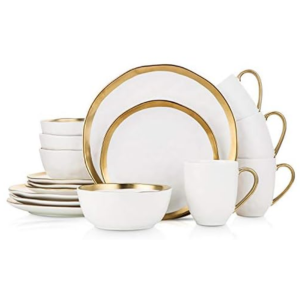 Stone Lain 16-Piece Porcelain Dinnerware Set
