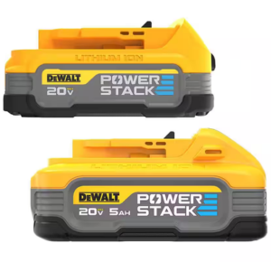 DeWALT 2-Pack 20V MAX XR Powerstack Lithium-Ion Batteries