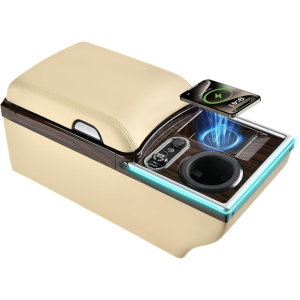 Universal Center Console w/Wireless Charging & Cup Holder
