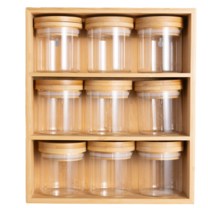 Better Homes & Gardens Bamboo Spice Rack Organizer