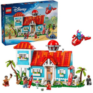 LEGO 834-Piece Lilo & Stitch Beach House Building Set