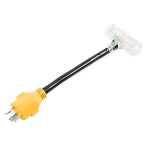Camco PowerGrip 30A to 15A Adapter
