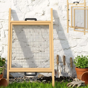 Interchangeable Mesh Soil Sifter