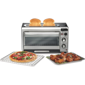 Hamilton Beach 2-in-1 Toaster Oven Combo