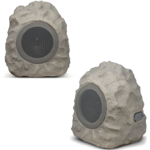 2-Pack ANX Outdoor Bluetooth Rock Speakers