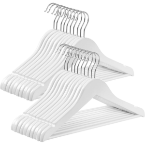20-Pack Wood Kid's Clothes Hangers