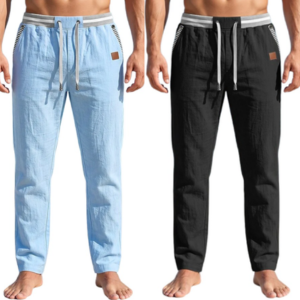 2-Pack Men's Linen Pants