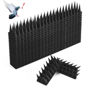 Outdoor 19-Pack Acrylic Animal Deterrent Spikes