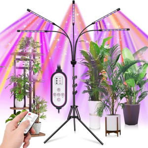 5-Head Gooseneck Plant Grow Light