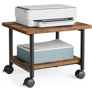2-Tier Mobile Printer Stand