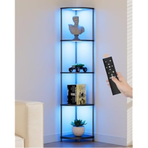 5-Tier Corner RGBCW Shelf