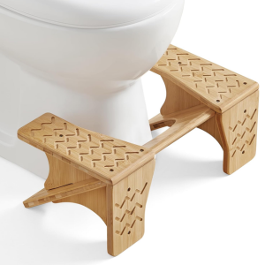 Bamboo Toilet Stool