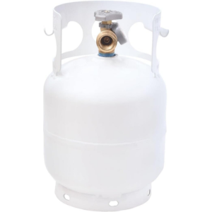 Flame King 5lb Propane Gas Cylinder w/Gauge