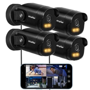 La View 4-Pack Outdoor Cameras