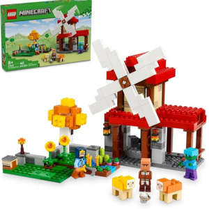 LEGO 462-Piece Minecraft The Windmill Farm Building Set