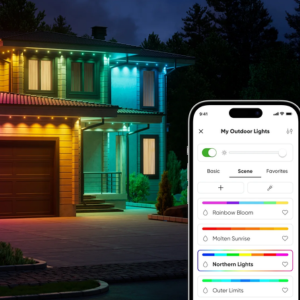 Nanoleaf Smart 100' Permanent RGBICW LED Outdoor Lights w/App
