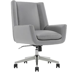 Serta Faux Leather Mid-Back Office Chair