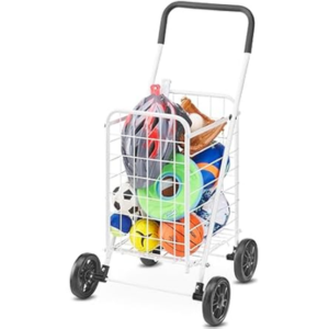Whitmor Folding Utility Shopping Cart