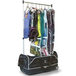 Travolution 28” Wheeled Drop-Bottom Duffel w/Garment Rack