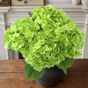 Artificial 4-Piece Hydrangea Flowers