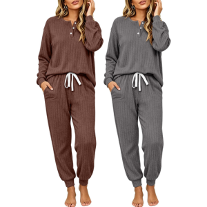 2-Pack Women's Knit Pajama Sets