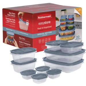 Rubbermaid 20-Piece Food Storage Containers