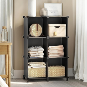 6-Cube Modular Storage Organizer