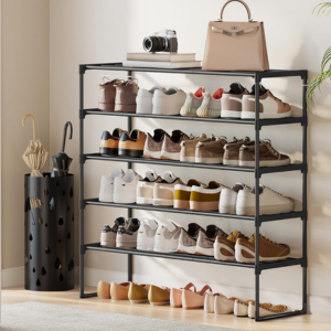 5-Tier Metal Shoe Rack