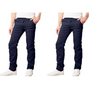 2-Pack Men’s Fleece-Lined Chino Work Pants
